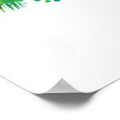 Medellin Colombia Skyline Poster (Ecke)