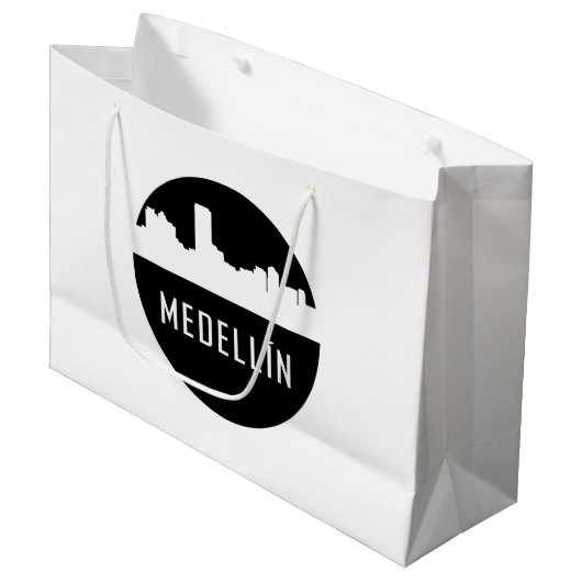 Medellín Große Geschenktüte (Vorderseite Schrägansicht)