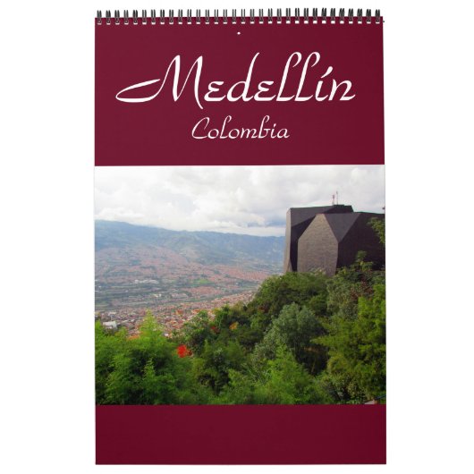 Medellín Kolombia Kalender (Titelbild)