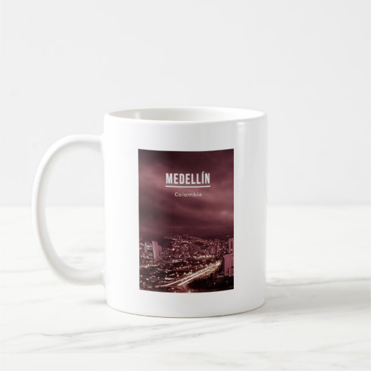 Medellin Kolumbien Kaffeetasse (Links)