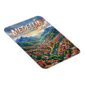 Medellín Kolumbien Magnet (Rechte Seite)
