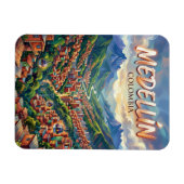 Medellín Kolumbien Magnet (Horizontal)