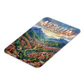 Medellín Kolumbien Magnet (Linke Seite)