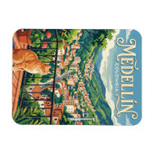 Medellín Kolumbien Magnet (Horizontal)