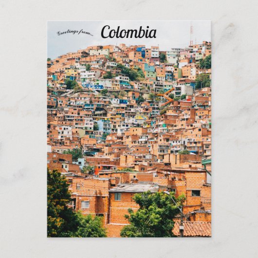 Medellin Kolumbien Postkarte (Vorderseite)