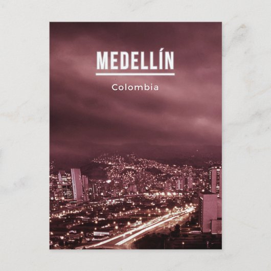 Medellin Kolumbien Postkarte (Vorderseite)