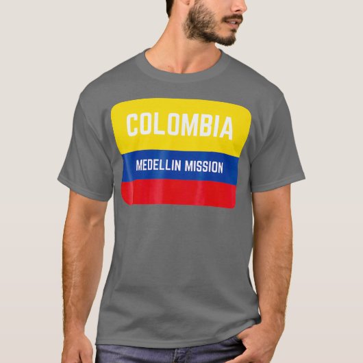 Medellin LDS Mormon Mission in Kolumbien T-Shirt (Vorderseite)