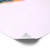 Medellin Skyline Poster (Ecke)