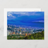 Medellín (Stadt des ewigen Frühlings) Postkarte (Vorne/Hinten)