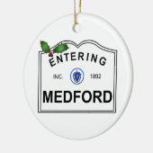 Medford MA Keramikornament (Links)