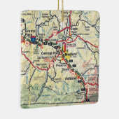 Medford OR Map Keramikornament (Rechts)