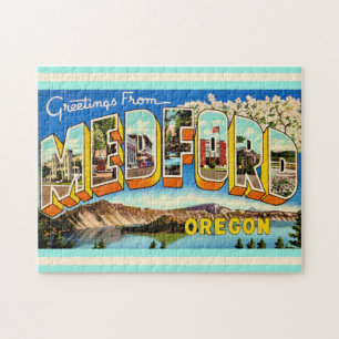 Medford Oregon 11x14 Puzzle