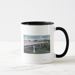 Medford, Oregon - Bärn-Nebenfluss-Brücken-Ansich Tasse