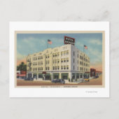 Medford, Oregon - Hotel Jackson View with Old Postkarte (Vorderseite)