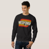 Medford Oregon oder Stadt Vintag Sweatshirt (Vorne ganz)