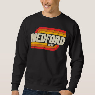 Medford Oregon oder Stadt Vintag Sweatshirt
