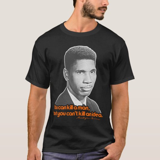 Medgar Evers Zivil Rights Icon Tribute T-Shirt (Vorderseite)