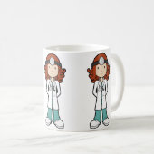 MedGirl Kaffeetasse (VorderseiteRechts)