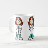 MedGirl Kaffeetasse (Vorderseite Links)