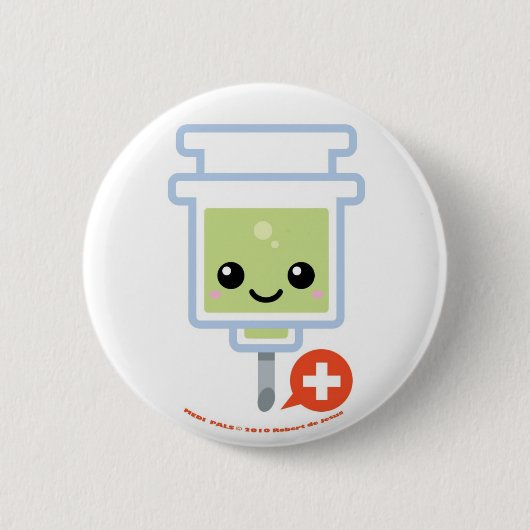 Medi Kumpel-Nadel Button (Vorderseite)