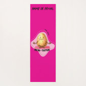 Medi-Tater, Potato Pun | Yogamatte (Rückseite)