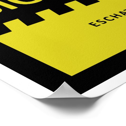 Media ist der Virus Poster (Ecke)