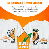 Media Naranja Custom Spanisch (weibliche Version) T-Shirt