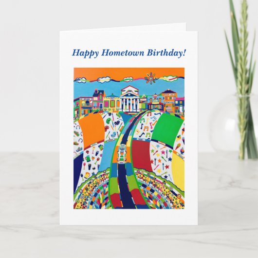 Media Pennsylvania Birthday Card Karte (Vorderseite)