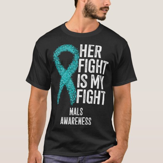 Median Arcuate Ligament Syndrome Her Fight Is My F T-Shirt (Vorderseite)