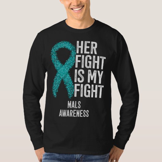 Median Arcuate Ligament Syndrome Her Fight Is My F T-Shirt (Vorderseite)