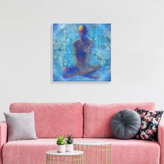 Mediation durch T.Orr Leinwanddruck (Insitu (Wohnzimmer))