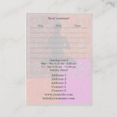 Mediation - Unternehmen, Zeitplan Karte (Rückseite)