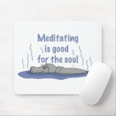 Mediation von Hippopotamus Mousepad (Mit Mouse)