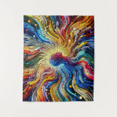 Mediation Wandteppich (Vorderseite)