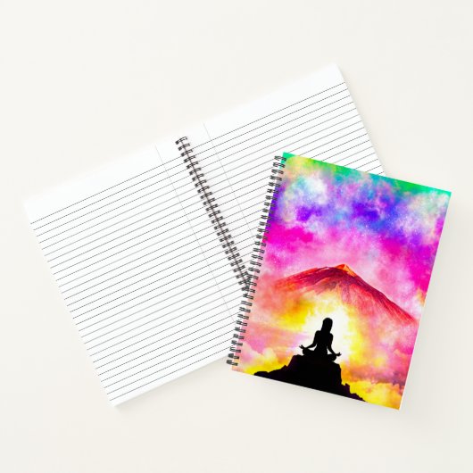 Mediation x Zen Notebook Journal Notizblock (Innenseite)