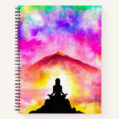Mediation x Zen Notebook Journal Notizblock (Vorderseite)