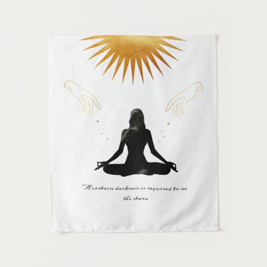 Mediationsangebot Wandteppich (Vorderseite)