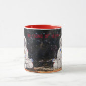 Mediationsastronautin Der Ton des Stille-Geschenk- Tasse (Zentrum)