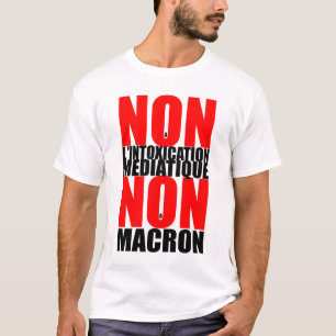 MEDIATIQUE, NICHT INTOXIZIERT, KEIN MAKRON-T-Shirt T-Shirt