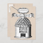 Mediävale Chemie zur Schaffung pflanzlicher Medizi Postkarte (Vorne/Hinten)