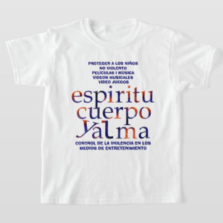 MediaViolenceControl-SpiritBodySoul ESP-T - Shirt