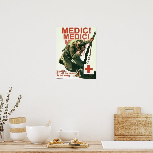 Medic! Poster (Küche)