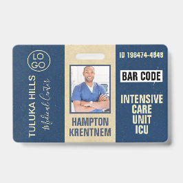 Medica Foto ID Navy Blues Ausweis