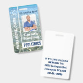 Medica Foto ID Ocean Breeze Ausweis (Vorder- & Rückseite)