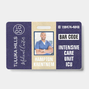 Medica Photo ID Dunkelblau Ausweis