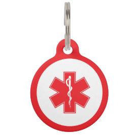 Medical Alert Pet Tag Haustiermarke
