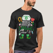 Medical Assistant St Patrick's Day Nurse Crew Fami T-Shirt (Vorderseite)