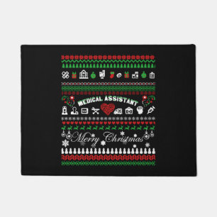 Medical Assistent Christmas Shirt Fußmatte
