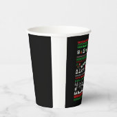 Medical Assistent Christmas Shirt Pappbecher (Rechts)