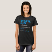 Medical Biller Medical Coder Medical Billing ICD T-Shirt (Vorne ganz)